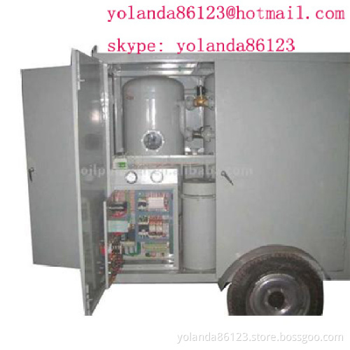 Mobile Type Vacuum Transformer Oil Purification Machine